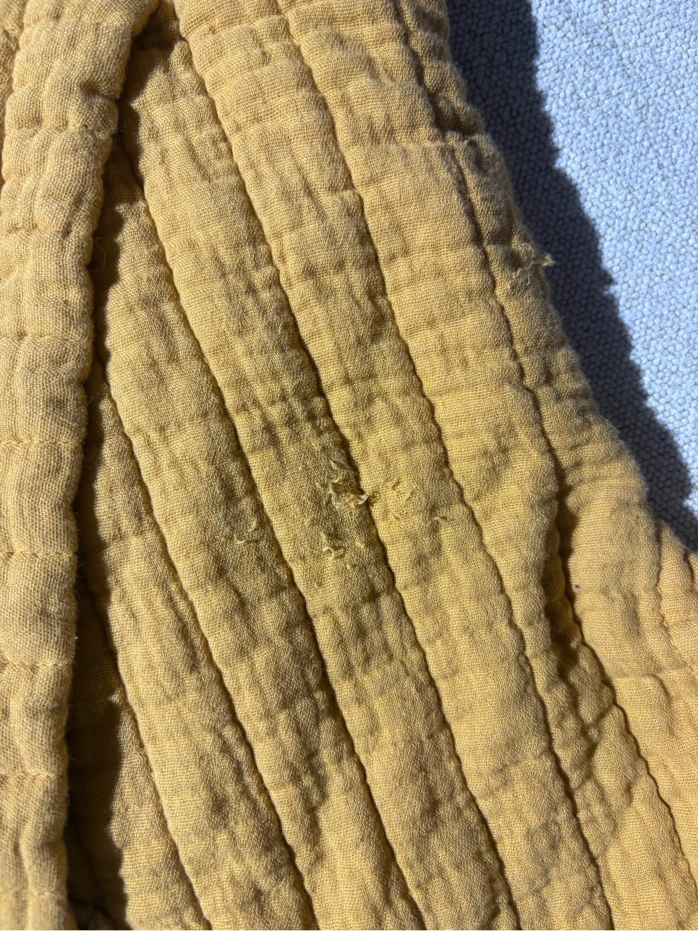 L’atelier Paris Intuition Quilted Mustard Open-Front Jacket Oversized S-L - Picture 6 of 11